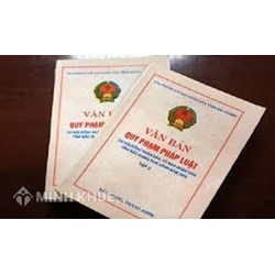 Bàn luận về khái niệm văn bản quy phạm pháp luật