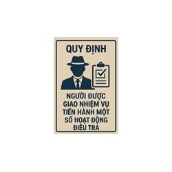 Người được giao nhiệm vụ tiến hành một số hoạt động điều tra trong Bộ luật tố tụng hình sự mới nhất