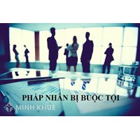 Những vấn đề cần phải chứng minh khi tiến hành tố tụng đối với pháp nhân bị buộc tội