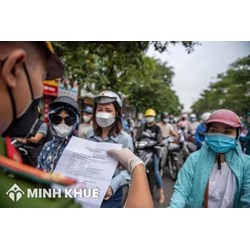 Mẫu giấy đi đường và quy trình cấp giấy đi đường trong thời gian giãn cách xã hội tại Hà Nội