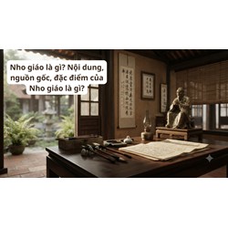Nho giáo là gì? Nội dung, nguồn gốc, đặc điểm của Nho giáo là gì?