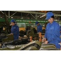 Cách chuyển xếp lương đối với công nhân quốc phòng