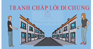 Đường đi bị nhà ở trước rào lại không cho đi qua làm thế nào để lấy lại đường đó?