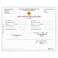 Hiệu lực của bản sao giấy chứng nhận kết hôn ?