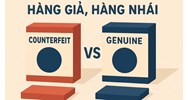 Phân biệt hàng giả và hàng nhái