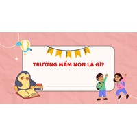 Một số vấn đề về thành lập trường mầm non tư thục?