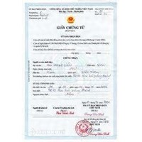 Xin xác nhận tại chính quyền địa phương về việc ông bà nội đã chết từ năm 1945 ?