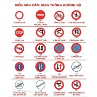 Không chấp hành biển báo giao thông bị phạt bao nhiêu tiền?