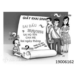 Thủ tục thay đổi tên cha trong giấy khai sinh như thế nào ? Thay đổi tên đệm cho trẻ dưới 14 tuổi ?