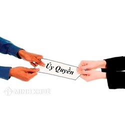 Giấy ủy quyền đối với cấp giấy phép nhập khẩu đối với thiết bị y tế.