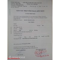Khi bán đất có cần phải ra tận quê gốc xác nhận tình trạng hôn nhân hay không ?
