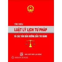 Hồ sơ cấp phiếu lý lịch tư pháp?