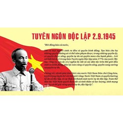 Tuyên ngôn độc lập của nước Việt Nam Dân chủ Cộng hòa là gì? Quyền con người, quyền tự do, bình đẳng giữa các dân tộc trong Tuyên ngôn độc lập