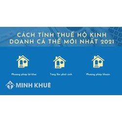 Phương pháp tính thuế đối với hộ kinh doanh, cá nhân kinh doanh nộp thuế theo phương pháp kê khai