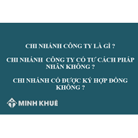 Điều kiện để giao dịch do chi nhánh công ty xác lập có giá trị pháp lý?