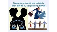 Xoá bỏ mọi hình thức phân biệt đối xử với phụ nữ