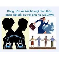 Xoá bỏ mọi hình thức phân biệt đối xử với phụ nữ