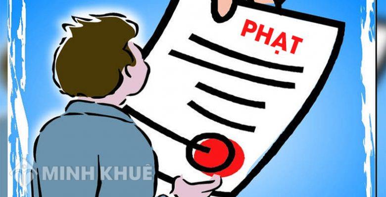 Quy định về tiền nộp phạt vi phạm hành chính