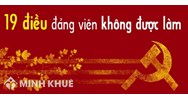 Khái quát về Đảng viên và những trường hợp (điều) Đảng viên không được làm theo quy định mới nhất