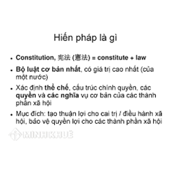 Thỏa thuận tạm thời trong việc thiết kế quá trình xây dựng Hiến pháp