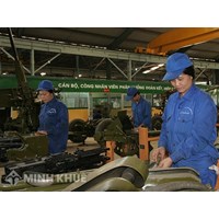 Bậc trình độ kỹ năng nghề sửa chữa gầm xe xích kéo pháo đối với công nhân quốc phòng