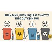 Phân định, phân loại chất thải y tế theo quy định mới