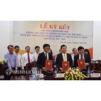 Mức phạt hành vi vi phạm quy định về hoạt động phổ biến, giáo dục pháp luật và hợp tác quốc tế về pháp luật như thế nào?