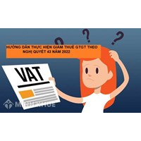Hướng dẫn thực hiện giảm thuế giá trị gia tăng xuống còn 8%?