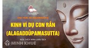 Kinh VÍ DỤ CON RẮN (Alaggadupamasutttam) – Ác Kiến (HT. Thích Minh Châu dịch)