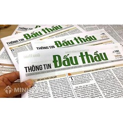 Thông tin về đấu thầu bắt buộc phải được đăng tải trên hệ thống mạng đấu thầu quốc gia, Báo đấu thầu?