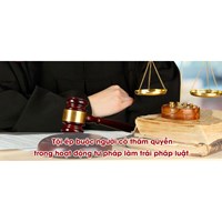 Tội ép buộc người có thẩm quyền trong hoạt động tư pháp làm trái pháp luật
