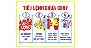 Mức phạt hành vi vi phạm quy định trong việc ban hành, phổ biến và thực hiện nội quy, biển báo phòng cháy, chữa cháy