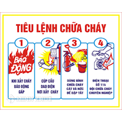 Mức phạt hành vi vi phạm quy định trong việc ban hành, phổ biến và thực hiện nội quy, biển báo phòng cháy, chữa cháy