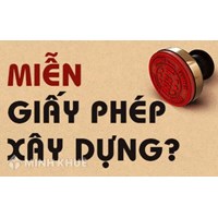 Khi nào một công trình xây dựng được phép khởi công ? Khi nào phải xin giấy phép xây dựng ?