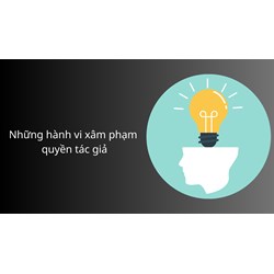 Những hành vi nào bị coi là xâm phạm quyền tác giả?