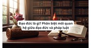 Đạo đức là gì? Phân biệt mối quan hệ giữa đạo đức và pháp luật