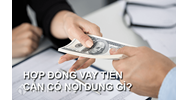 Khách thể quan hệ pháp luật về hợp đồng cho vay là gì ?