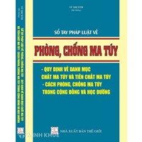 Sách Sổ tay pháp luật về phòng, chống ma túy: Quy định về danh mục chất ma túy và tiền chất ma túy và cách phòng chống ma túy trong cộng đồng và học đường