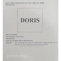 Đăng ký bảo hộ nhãn hiệu "DORIS" dịch vụ chăm sóc sức khỏe