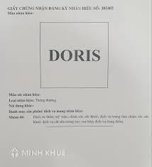 Đăng ký bảo hộ nhãn hiệu "DORIS" dịch vụ chăm sóc sức khỏe