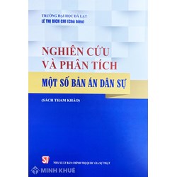 Sách Nghiên cứu và phân tích một số bản án dân sự (Sách tham khảo)