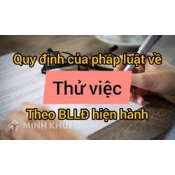 Thời gian thử việc có phụ thuộc vào bằng cấp của người lao động hay không ?