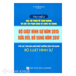 Tìm hiểu các tội phạm về tham nhũng và các tội phạm khác về chức vụ trong Bộ luật hình sự năm 2015 sửa đổi, bổ sung năm 2017 (LS. Nguyễn Thị Chi)