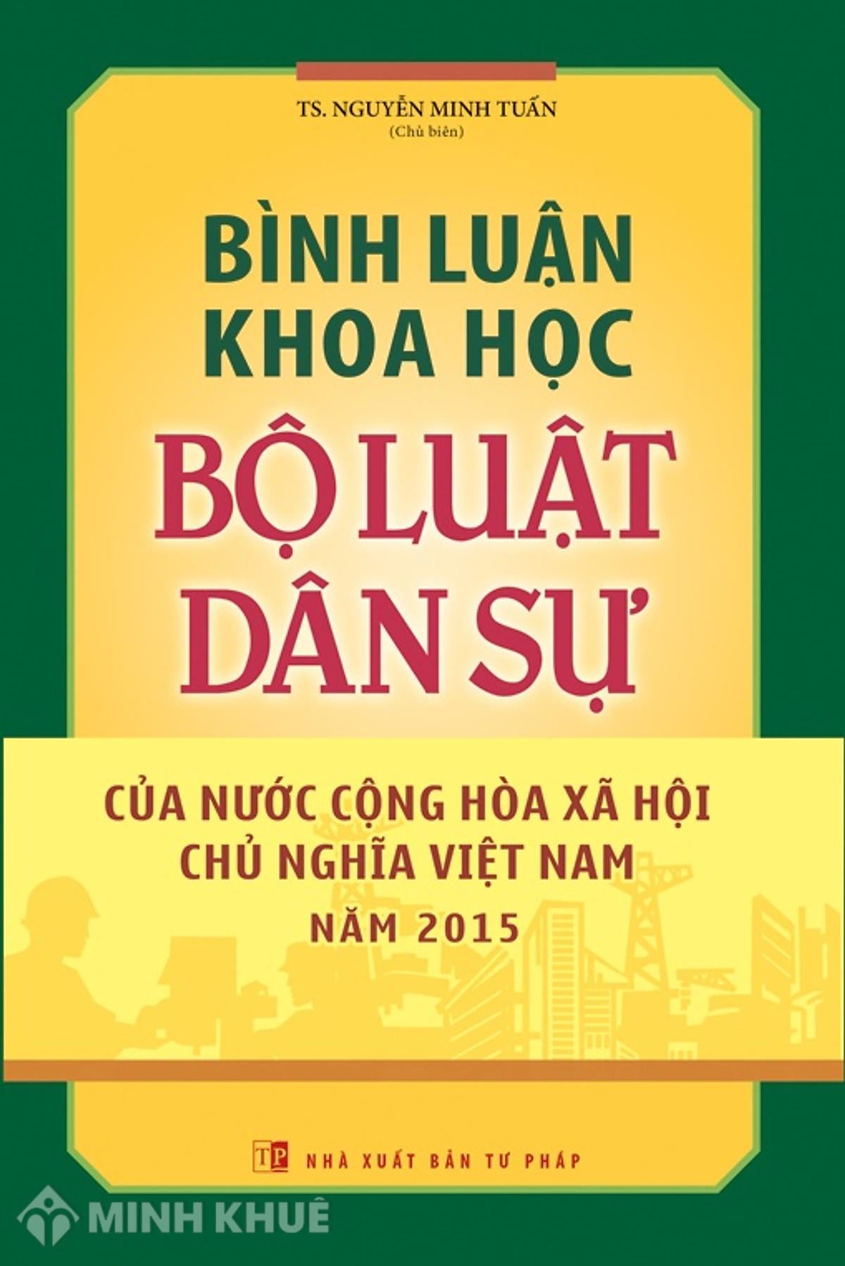 Sách Bình luận khoa học bộ luật dân sự 2015
