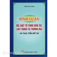 Sách Bình luân Bộ luật tố tụng dân sự, Luật trọng tài thương mại và thực tiễn xét xử