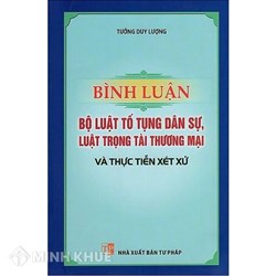 Sách Bình luân Bộ luật tố tụng dân sự, Luật trọng tài thương mại và thực tiễn xét xử