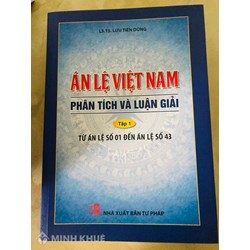 Sách Án lệ Việt Nam phân tích và luận giải từ án lệ số 01 đến án lệ số 43 (tập 1) (LS.TS. Lưu Tiến Dũng)