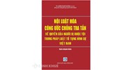 Sách Nội luật hóa công ước chống tra tấn về quyền của người bị buộc tội trong pháp luật tố tụng hình sự Việt Nam