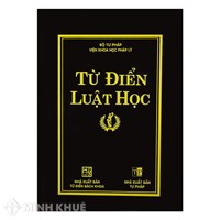 Từ điển luật học - Viện khoa học pháp lý (Bộ Tư pháp)
