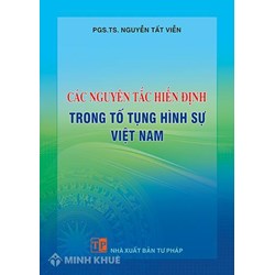 Sách Các nguyên tắc hiến định trong tố tụng hình sự Việt Nam (PGS.TS. Nguyễn Tất Viễn)